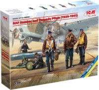 Photos - Model Building Kit ICM RAF Bomber and Torpedo Pilots (1:48) 