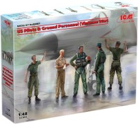 Photos - Model Building Kit ICM US Pilots and Ground Personnel (Vietnam War) (1:48) 