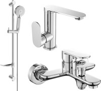 Photos - Bath Tap Set Mexen Milo DF40 713053DF40-00 