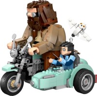 Photos - Construction Toy Lego Hagrid and Harrys Motorcycle Ride 76443 