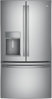 Photos - Fridge General Electric PYE 22 KSKSS stainless steel