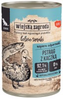 Photos - Dog Food Wiejska Zagroda Canned Senior Forest Flavors Trout/Duck 400 g 1