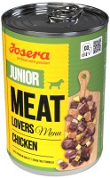 Photos - Dog Food Josera Meat Lovers Menu Junior Chicken 400 g 1