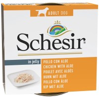 Photos - Dog Food Schesir Adult Canned Chicken/Aloe 150 g 1