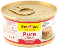 Photos - Dog Food GimDog LD Pure Delight Tuna/Beef 85 g 1