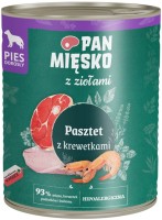 Photos - Dog Food PAN MIESKO Adult Herbs with Shrimp 