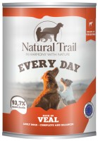 Photos - Dog Food Natural Trail Every Day Adult Veal Canned 400 g 1