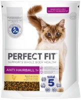 Photos - Cat Food Perfect Fit Adult 1+ Anti-Hairball Chicken 750 g 