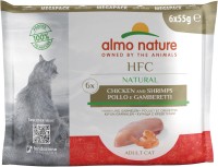 Cat Food Almo Nature HFC Natural Chicken/Shrimps 6 pcs 