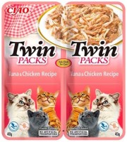 Photos - Cat Food INABA Twin Tuna/Chicken 80 g 