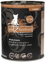 Photos - Cat Food Catz Finefood Purrrr Canned Wild Boar  400 g