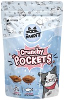 Photos - Cat Food BANDIT Crunchy Pockets Salmon 40 g 