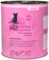 Photos - Cat Food Catz Finefood Classic Canned Lamb/Horse 800 g 