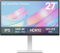 Photos - Monitor LG UltraFine 27US550 27 "  white