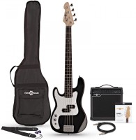 Photos - Guitar Gear4music 3/4 LA Left Handed Bass Guitar 15W Amp Pack 