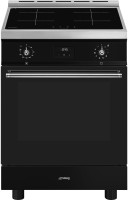 Photos - Cooker Smeg Classica C6IPBLT2 black