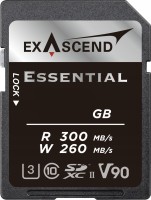 Photos - Memory Card Exascend Essential UHS-II V90 SDXC 256 GB