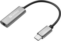 Photos - Sound Card Sandberg USB-C Audio Adapter 