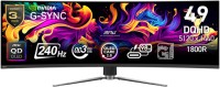 Photos - Monitor MSI MPG 491CQPX QD-OLED 49 "  black