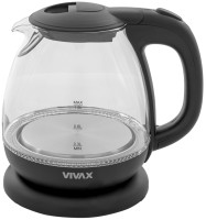 Photos - Electric Kettle Vivax WH-100G 1100 W 1 L  black