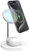 Photos - Charger SBS Qi2 2x1 Wireless Charging Station for iPhone 