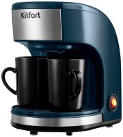 Photos - Coffee Maker KITFORT KT-7446 blue