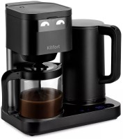 Photos - Coffee Maker KITFORT KT-7143 black