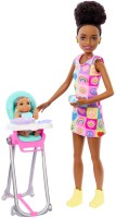 Photos - Doll Barbie Skipper Babysitters Inc. HTK34 