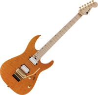 Photos - Guitar Charvel Pro-Mod DK24 HH FR M Mahogany with Quilt Maple 