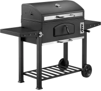 Photos - BBQ / Smoker VonHaus XL American Style Charcoal BBQ Grill 