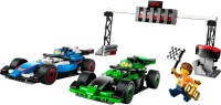 Photos - Construction Toy Lego F1 Grid with VCARB and Sauber Race Cars 60474 