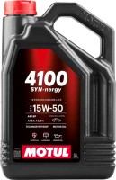 Photos - Engine Oil Motul 4100 Syn-Nergy 15W-50 5 L