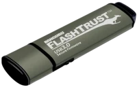 Photos - USB Flash Drive iStorage Kanguru FlashTrust 128Gb 