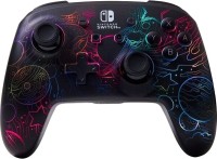 Photos - Game Controller PowerA Enhanced Wireless Controller for Nintendo Switch with Lumectra - Galactic Vortex 