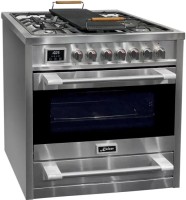 Photos - Cooker Kaiser HGG 93405 R stainless steel