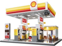 Construction Toy CaDa Shell Retail Station C66026W 