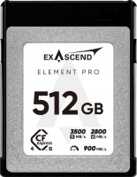 Photos - Memory Card Exascend Element Pro CFexpress 4.0 Type B 512 GB