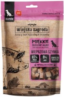 Photos - Dog Food Wiejska Zagroda Soft Dried Morsels Pork Ham 100 g 