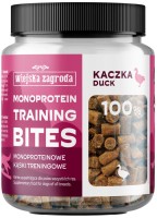 Photos - Dog Food Wiejska Zagroda Monoprotein Training Bites Duck 150 g 