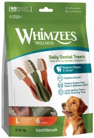 Photos - Dog Food Whimzees Dental Treasts Toothbrush L 360 g 6