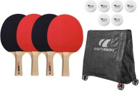 Photos - Table Tennis Bat Cornilleau Family Pack Indoor 