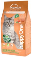 Photos - Cat Food HappyOne Adult Cat Fresh Salmon 1.5 kg 