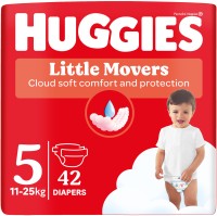 Photos - Nappies Huggies Little Movers 5 / 42 pcs 