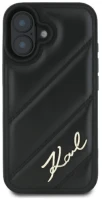 Case Karl Lagerfeld Quilted Signature for iPhone 16 Plus 