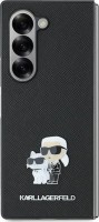 Case Karl Lagerfeld Saffiano Karl&Choupette Metal Pin for Galaxy Z Fold 6 