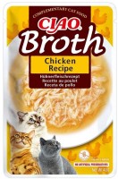 Photos - Cat Food INABA Ciao Broth Chicken Recipe 40 g 