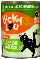 Photos - Cat Food Lucky Lifestage Adult Beef/Wild Boar 400 g 