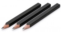 Photos - Pencil Moleskine 3 Black Pencils 