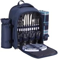 Picnic Set VonShef 4 Person Picnic Backpack 