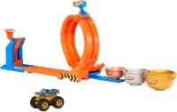 Photos - Car Track / Train Track Hot Wheels Loop-And-Flip Trophy Challenge JBX64 